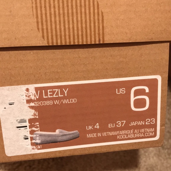 NWT KOOLABURRA BY UGG LEZLY 6 slippers slip ons shoes Grey cozy - Picture 8 of 11